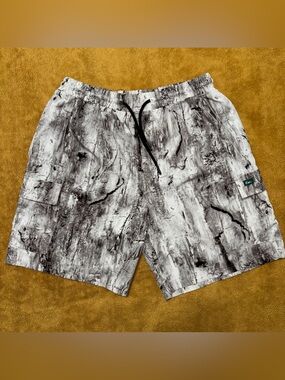ESC Hybrid Shorts Men’s XL Gray Black Marble